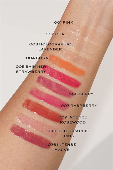 dior glow base|dior lip gloss color chart.